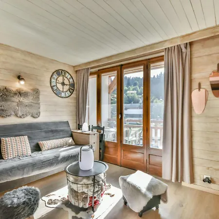 24m² Au Coeur Des Gets, Proche Commerces Et Pistes, Balcon Expose Sud - Fr-1-685-14 Apartment Les Gets