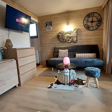 24m² Au Coeur Des Gets, Proche Commerces Et Pistes, Balcon Expose Sud - Fr-1-685-14 * Les Gets