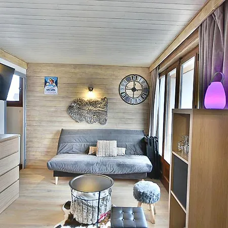24m² Au Coeur Des Gets, Proche Commerces Et Pistes, Balcon Expose Sud - Fr-1-685-14 Lejlighed *